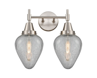 Caden LED Bath Vanity in Satin Nickel (405|447-2W-SN-G165-LED)