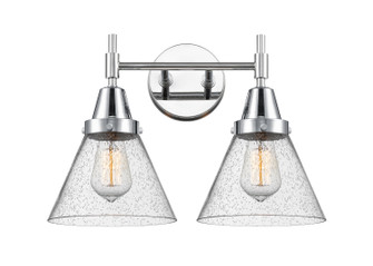 Caden Two Light Bath Vanity in Polished Chrome (405|447-2W-PC-G44)