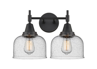 Caden Two Light Bath Vanity in Matte Black (405|447-2W-BK-G74)