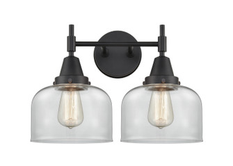 Caden Two Light Bath Vanity in Matte Black (405|447-2W-BK-G72)
