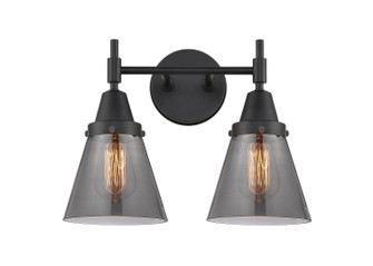 Caden Two Light Bath Vanity in Matte Black (405|447-2W-BK-G63)