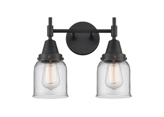 Caden Two Light Bath Vanity in Matte Black (405|447-2W-BK-G52)