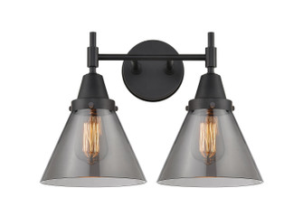 Caden Two Light Bath Vanity in Matte Black (405|447-2W-BK-G43)