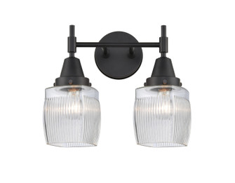 Caden LED Bath Vanity in Matte Black (405|447-2W-BK-G302-LED)