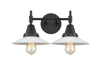 Caden LED Bath Vanity in Matte Black (405|447-2W-BK-G1-LED)