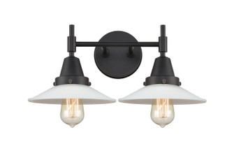Caden LED Bath Vanity in Matte Black (405|447-2W-BK-G1-LED)