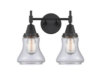 Caden LED Bath Vanity in Matte Black (405|447-2W-BK-G192-LED)