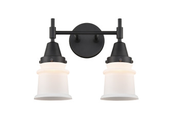 Caden LED Bath Vanity in Matte Black (405|447-2W-BK-G181S-LED)