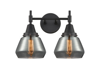 Caden Two Light Bath Vanity in Matte Black (405|447-2W-BK-G173)