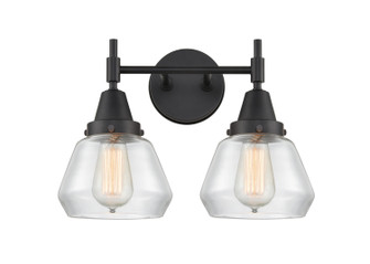 Caden LED Bath Vanity in Matte Black (405|447-2W-BK-G172-LED)