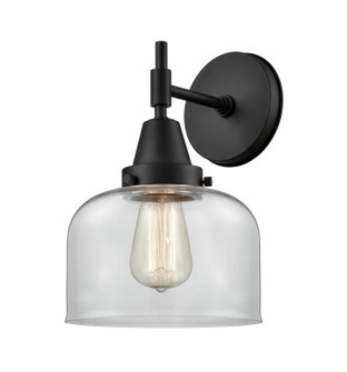 Caden One Light Wall Sconce in Matte Black (405|447-1W-BK-G72)
