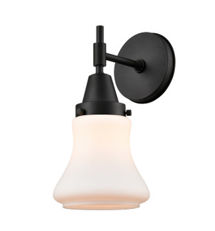Caden One Light Wall Sconce in Matte Black (405|447-1W-BK-G191)