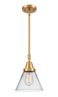 Caden LED Mini Pendant in Satin Gold (405|447-1S-SG-G42-LED)