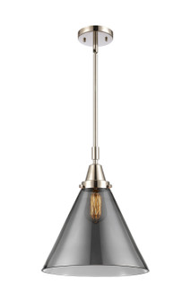 Caden LED Mini Pendant in Polished Nickel (405|447-1S-PN-G43-L-LED)