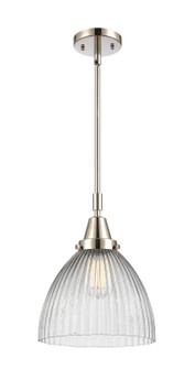Caden LED Mini Pendant in Polished Nickel (405|447-1S-PN-G222-LED)