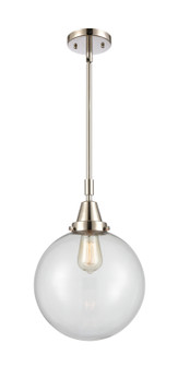 Caden LED Mini Pendant in Polished Nickel (405|447-1S-PN-G202-10-LED)