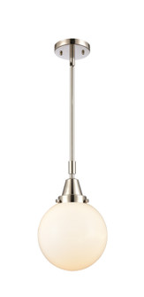 Caden One Light Mini Pendant in Polished Nickel (405|447-1S-PN-G201-8)