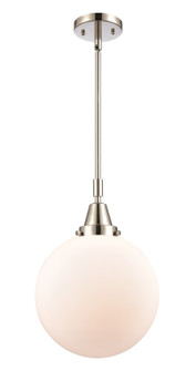 Caden One Light Mini Pendant in Polished Nickel (405|447-1S-PN-G201-10)