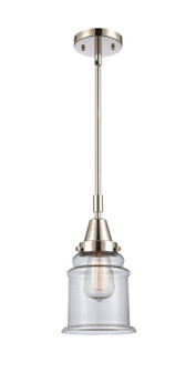 Caden One Light Mini Pendant in Polished Nickel (405|447-1S-PN-G182)