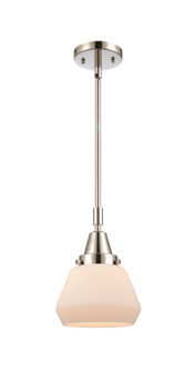 Caden One Light Mini Pendant in Polished Nickel (405|447-1S-PN-G171)