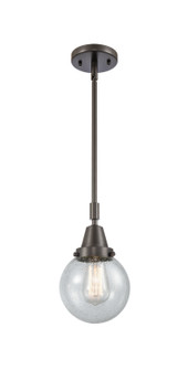 Caden One Light Mini Pendant in Oil Rubbed Bronze (405|447-1S-OB-G204-6)