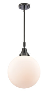 Caden LED Mini Pendant in Matte Black (405|447-1S-BK-G201-12-LED)