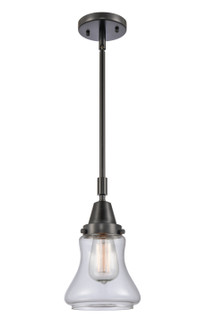 Caden One Light Mini Pendant in Matte Black (405|447-1S-BK-G192)