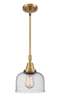 Caden One Light Mini Pendant in Brushed Brass (405|447-1S-BB-G74)