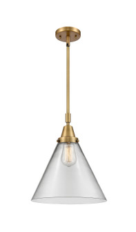 Caden LED Mini Pendant in Brushed Brass (405|447-1S-BB-G42-L-LED)