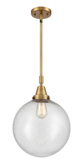Caden One Light Mini Pendant in Brushed Brass (405|447-1S-BB-G204-12)