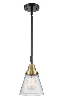 Caden LED Mini Pendant in Black Antique Brass (405|447-1S-BAB-G64-LED)
