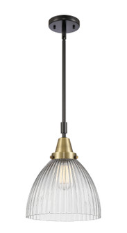 Caden LED Mini Pendant in Black Antique Brass (405|447-1S-BAB-G222-LED)