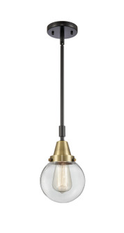 Caden One Light Mini Pendant in Black Antique Brass (405|447-1S-BAB-G202-6)