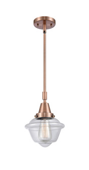 Caden LED Mini Pendant in Antique Copper (405|447-1S-AC-G532-LED)