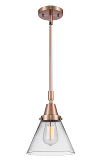 Caden LED Mini Pendant in Antique Copper (405|447-1S-AC-G42-LED)