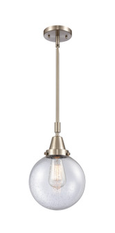 Caden LED Mini Pendant in Antique Brass (405|447-1S-AB-G201-8-LED)