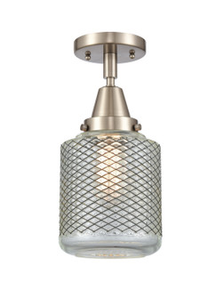 Caden LED Flush Mount in Brushed Satin Nickel (405|447-1C-SN-G262-LED)