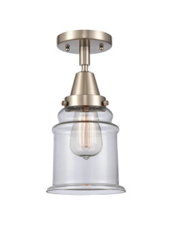 Caden One Light Flush Mount in Brushed Satin Nickel (405|447-1C-SN-G182)
