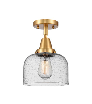Caden LED Semi-Flush Mount in Satin Gold (405|447-1C-SG-G74-LED)