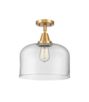 Caden LED Semi-Flush Mount in Satin Gold (405|447-1C-SG-G72-L-LED)