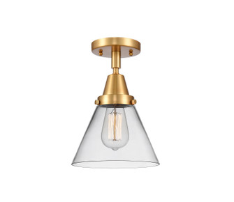 Caden One Light Semi-Flush Mount in Satin Gold (405|447-1C-SG-G42)
