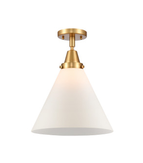 Caden LED Semi-Flush Mount in Satin Gold (405|447-1C-SG-G41-L-LED)