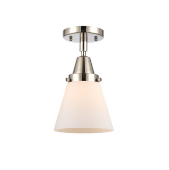 Caden LED Semi-Flush Mount in Polished Nickel (405|447-1C-PN-G61-LED)