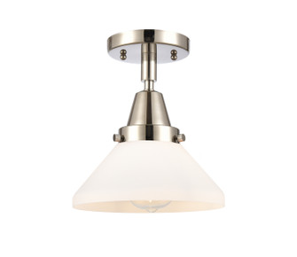 Caden One Light Flush Mount in Polished Nickel (405|447-1C-PN-G4471)
