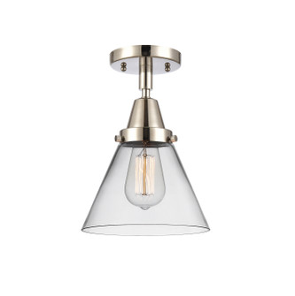 Caden One Light Semi-Flush Mount in Polished Nickel (405|447-1C-PN-G42)