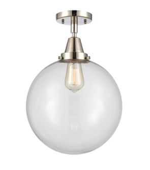Caden One Light Semi-Flush Mount in Polished Nickel (405|447-1C-PN-G202-12)