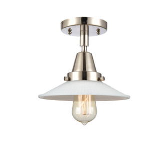 Caden LED Semi-Flush Mount in Polished Nickel (405|447-1C-PN-G1-LED)