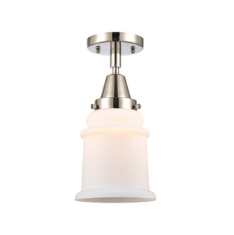 Caden LED Semi-Flush Mount in Polished Nickel (405|447-1C-PN-G181-LED)