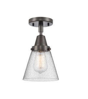 Caden One Light Semi-Flush Mount in Oil Rubbed Bronze (405|447-1C-OB-G64)