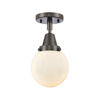 Caden LED Semi-Flush Mount in Oil Rubbed Bronze (405|447-1C-OB-G201-6-LED)